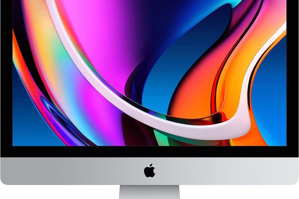 Apple iMac (27-inch, 3.8GHz 8-core 10th-generation Intel Core i7 processor, 8GB RAM, 512GB SSD)