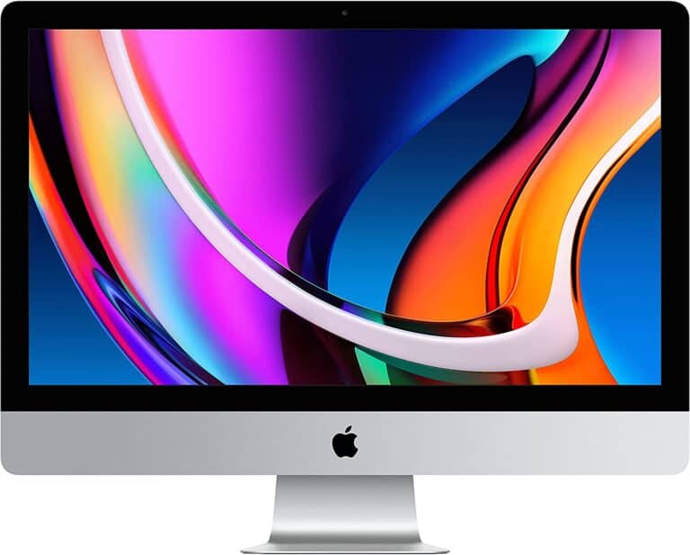 Apple iMac (27-inch, 3.8GHz 8-core 10th-generation Intel Core i7 processor, 8GB RAM, 512GB SSD)